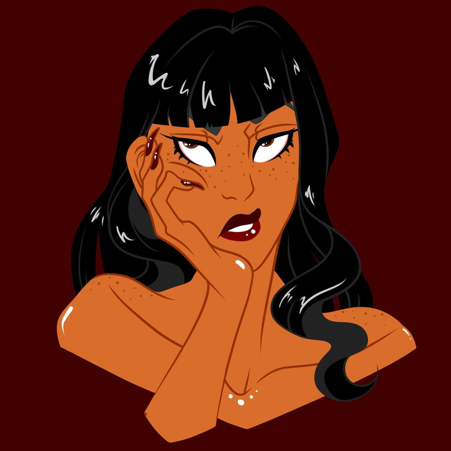arlene - flat colors arlene - flat colors